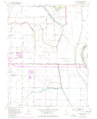 Grays Bend 1953 topographic map thumbnail