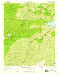 Green Valley 1958 topographic map thumbnail