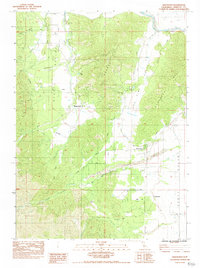 Greenview 1984 topographic map thumbnail