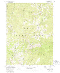 Grider Valley 1981 topographic map thumbnail