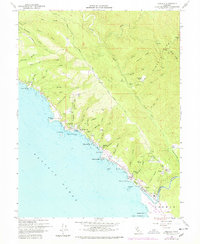 Gualala 1977 topographic map thumbnail