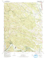 Guerneville 1993 topographic map thumbnail