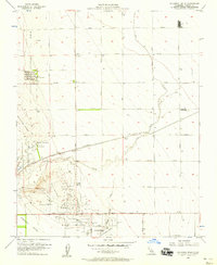 Guijarral Hills 1956 topographic map thumbnail