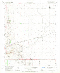 Guijarral Hills 1956 topographic map thumbnail