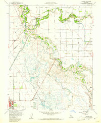 Gustine 1960 topographic map thumbnail