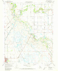 Gustine 1960 topographic map thumbnail