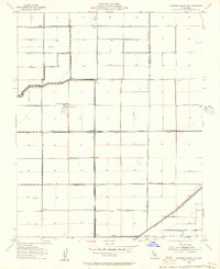 Hacienda Ranch NE 1954 topographic map thumbnail