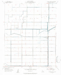 Hacienda Ranch NW 1954 topographic map thumbnail