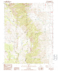 Haiwee Pass 1987 topographic map thumbnail