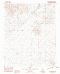 Halloran Springs 1983 topographic map thumbnail