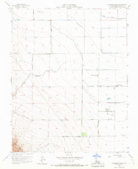 Hammonds Ranch 1956 topographic map thumbnail