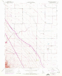 Hammonds Ranch 1956 topographic map thumbnail