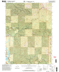 Hanland Peak 1998 topographic map thumbnail
