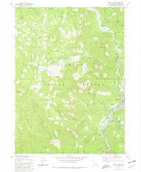 Happy Camp 1980 topographic map thumbnail