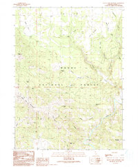 Happy Camp Mountain 1990 topographic map thumbnail