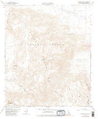 Harper Canyon 1959 topographic map thumbnail