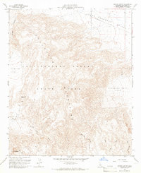 Harper Canyon 1959 topographic map thumbnail