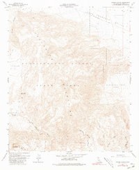 Harper Canyon 1959 topographic map thumbnail