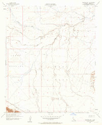 Harpers Well 1956 topographic map thumbnail