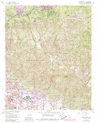 Harrison Mtn. 1967 topographic map thumbnail