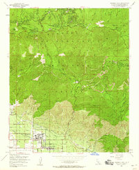 Harrison Mtn. 1953 topographic map thumbnail