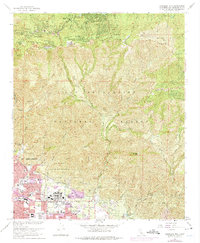 Harrison Mtn 1967 topographic map thumbnail