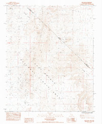 Hart Peak 1984 topographic map thumbnail