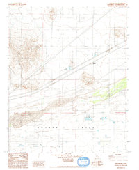 Harvard Hill 1982 topographic map thumbnail