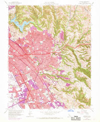 Hayward 1959 topographic map thumbnail