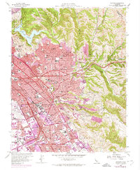 Hayward 1959 topographic map thumbnail