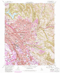 Hayward 1959 topographic map thumbnail