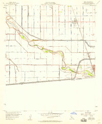 Heber 1957 topographic map thumbnail