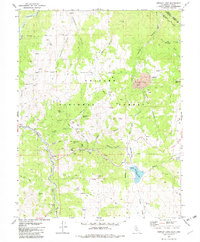 Heenan Lake 1979 topographic map thumbnail