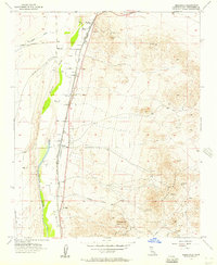 Helendale 1956 topographic map thumbnail