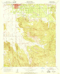 Hemet 1953 topographic map preview