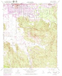 Hemet 1953 topographic map thumbnail