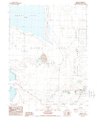 Herlong 1988 topographic map thumbnail