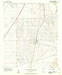 Hesperia 1956 topographic map thumbnail