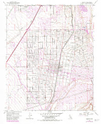 Hesperia 1956 topographic map thumbnail