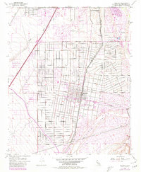 Hesperia 1956 topographic map thumbnail