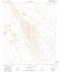 Hidalgo Mtn 1954 topographic map thumbnail