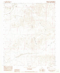 Hidden Valley West 1982 topographic map thumbnail
