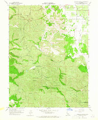Highland Springs 1959 topographic map thumbnail