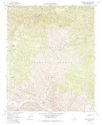 Hildreth Peak 1964 topographic map thumbnail