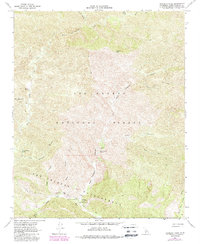 Hildreth Peak 1964 topographic map thumbnail