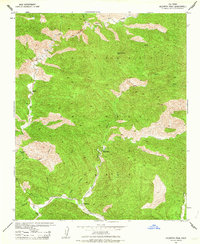Hildreth Peak 1943 topographic map thumbnail
