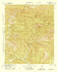 Hildreth Peak 1944 topographic map thumbnail