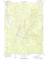 Hiouchi 1966 topographic map thumbnail