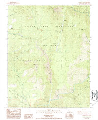 Hockett Peak 1987 topographic map thumbnail