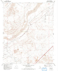 Hodge 1971 topographic map preview